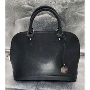 Pulicati Black Satchel Bag